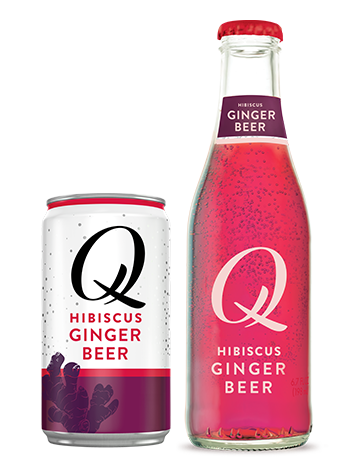 Q Hibiscus Ginger Beer 6.7 oz