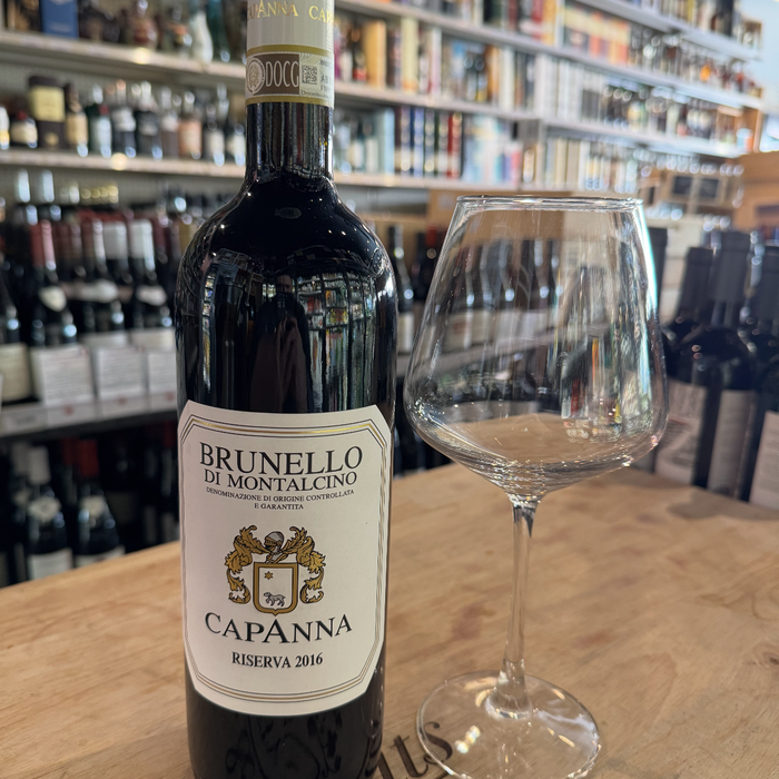 A Toast to Excellence: Capanna Brunello di Montalcino Riserva 2016