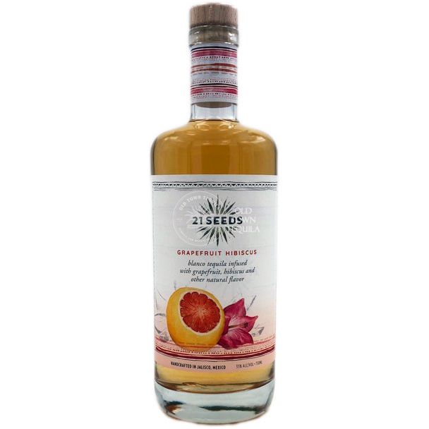 21 Seeds Tequila Grapefruit Hibiscus, 750ml, 70 Proof - Newport Wine & Spirits