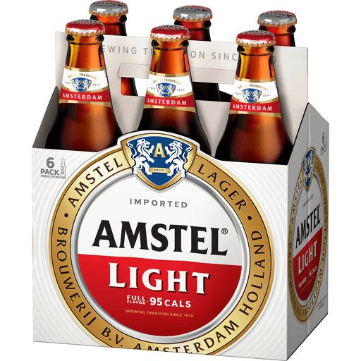 Amstel Light Lager Beer, 6 Pack, 12 Fl Oz - Newport Wine & Spirits