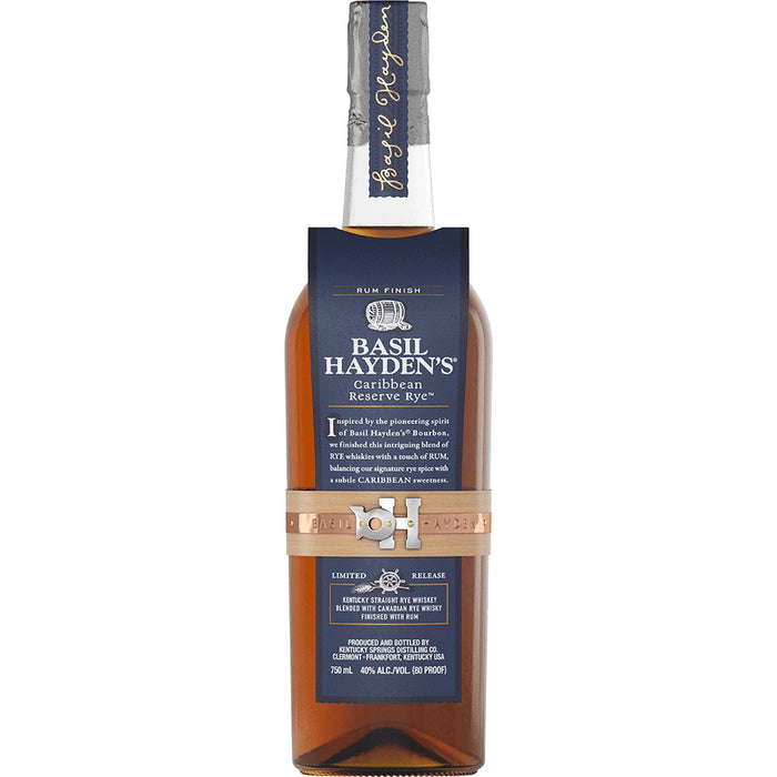 Basil Hayden's Caribbean Reserve Rye 750ml - Newport Wine & Spirits