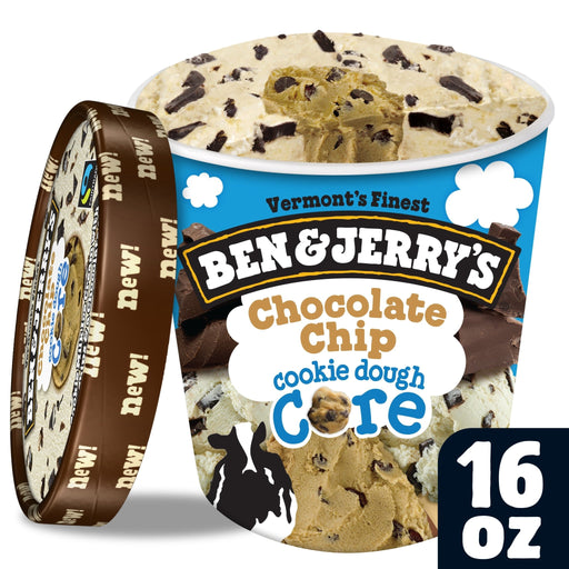 Ben & Jerry's Chocolate Chip Cookie Dough Core 16 Oz - Newport Wine & Spirits