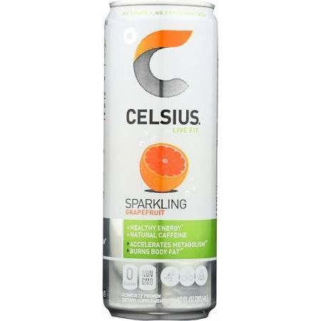 CELSIUS Grapefruit 12oz Can - Newport Wine & Spirits