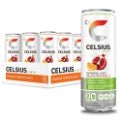 Celsius Sweetened with Stevia Sparkling Fitness Drink, Zero Sugar, Slim Can, Orange Pomegranate - Newport Wine & Spirits