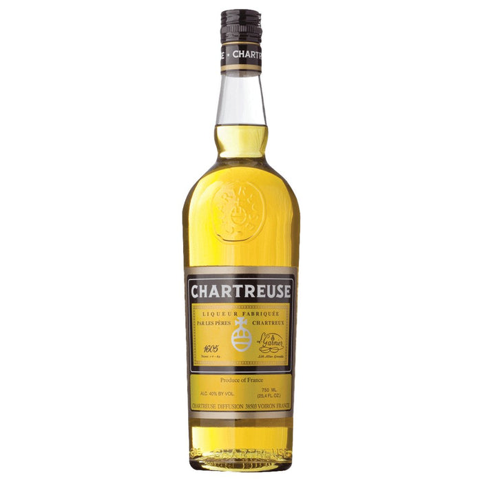 Chartreuse Yellow Fabriquée Liqueur -375ml - Newport Wine & Spirits