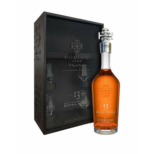 Codigo 13 Years aged Limited Edition Crystal Bottle Extra Anejo Tequila - Newport Wine & Spirits