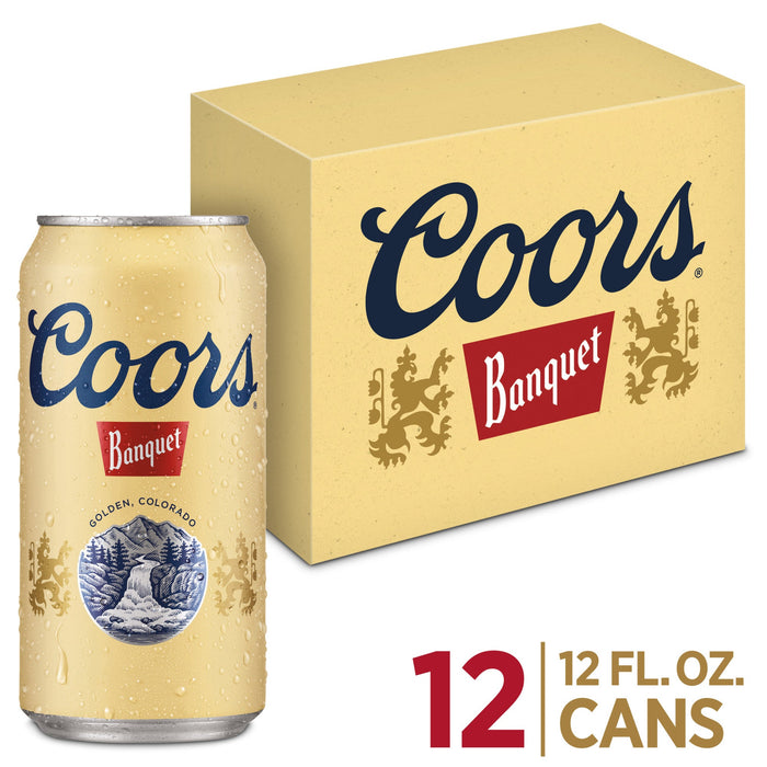 Coors Banquet 12 Pack - Newport Wine & Spirits