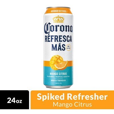 Corona Refresca Mas Mango Citrus 24 Fl.Oz - Newport Wine & Spirits