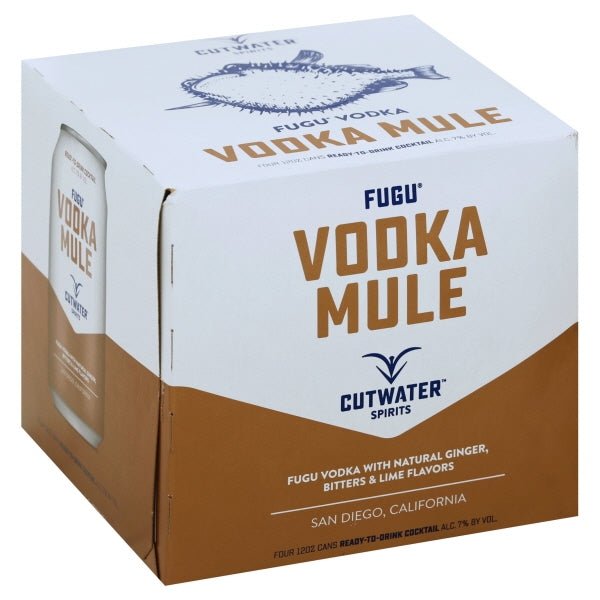 Cutwater Fugo Vodka Mule 4x12oz Cans - Newport Wine & Spirits