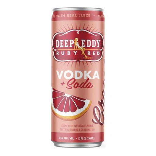 Deep Eddy Ruby Red & Soda Ready to Drink, 355ml - Newport Wine & Spirits