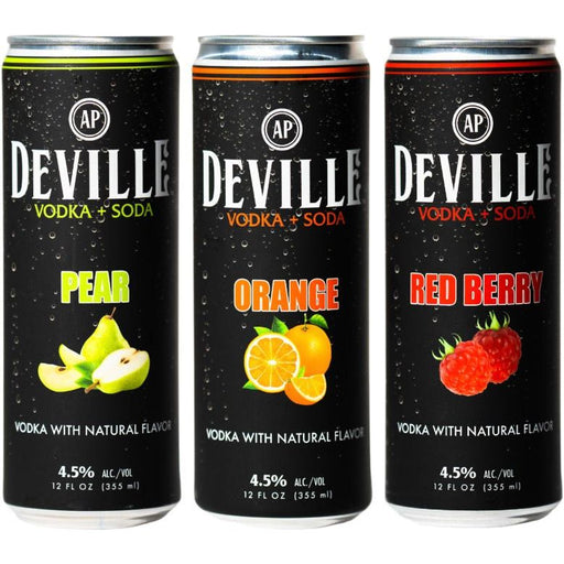 Deville Vodka And Soda 8 Pack Verity - Newport Wine & Spirits