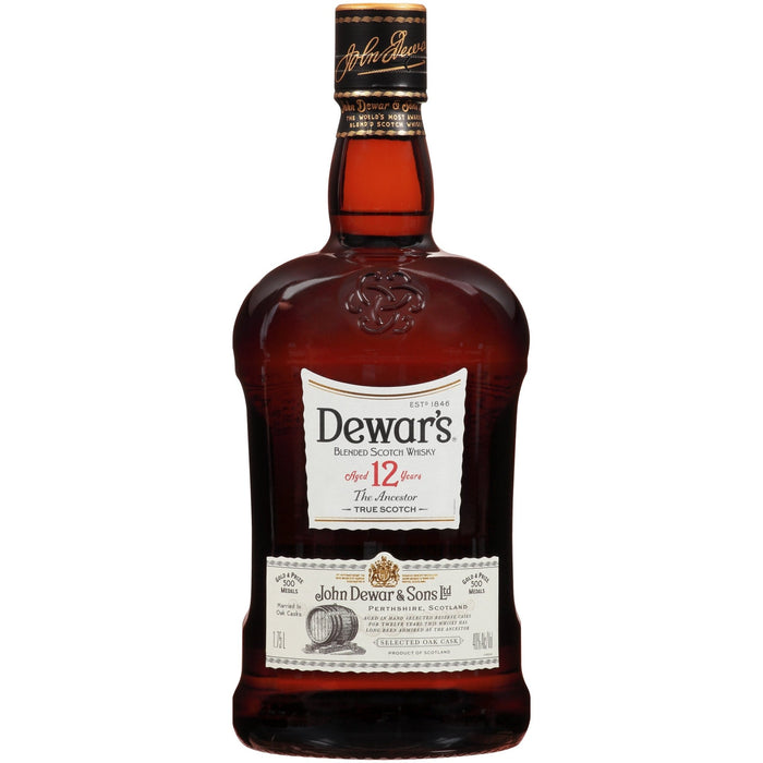 Dewar's 12 Year Blended Scotch Whisky 1.75 ml - Newport Wine & Spirits