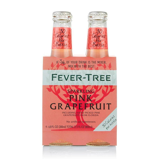 Fever-Tree Sparkling Grapefruit Mixers, 6.8 Fl Oz, 4 Count - Newport Wine & Spirits