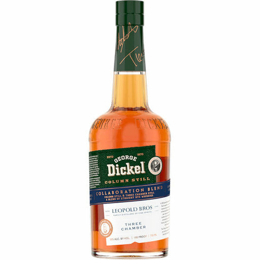 George Dickel x Leopold Bros Collaboration Blend Of Straight Rye Whiskies 750ml - Newport Wine & Spirits