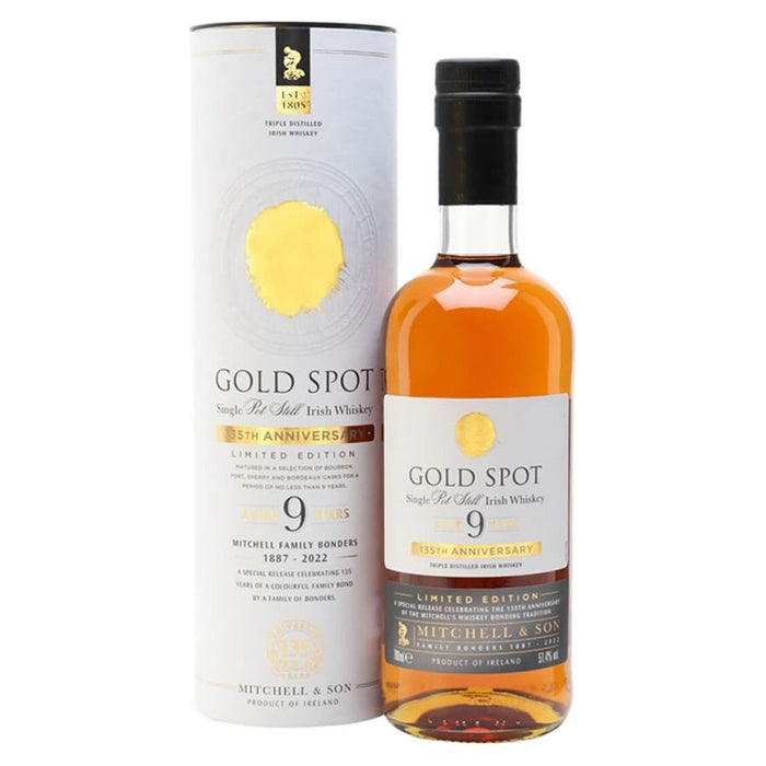 Gold Spot Single Pot Still Irish Whiskey 135th Anniversary Limited Edition Aged 9 Years - Newport Wine & Spirits