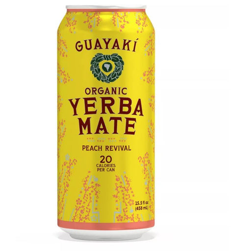 Guayaki Organic Peach Revival Yerba Mate - Newport Wine & Spirits