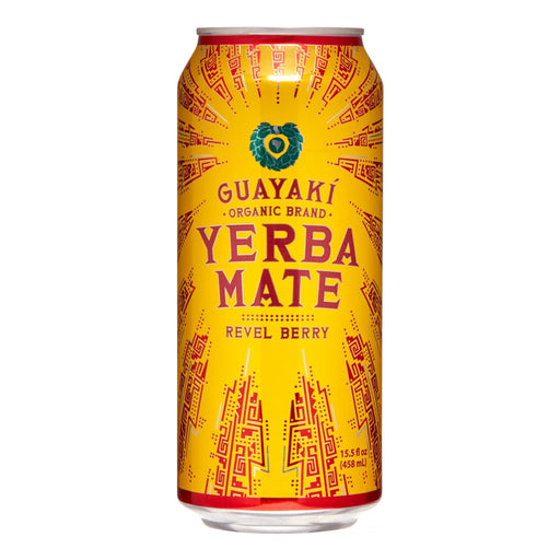 Guayaki Revel Berry Organic Yerba Mate 15.5 Oz. Can - Newport Wine & Spirits