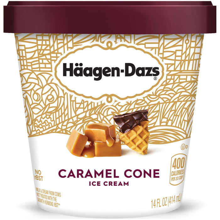 Häagen-Dazs Caramel Cone - 14.0 Oz - Newport Wine & Spirits