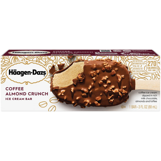 Häagen-Dazs Coffee Almond Crunch Ice Cream Bar - Newport Wine & Spirits