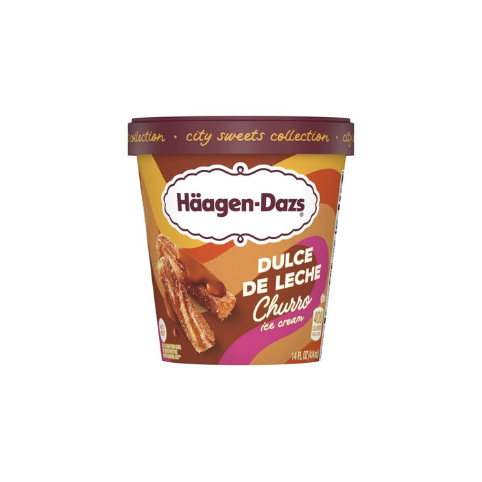 Haagen dazs dulce de leche Churro 14fl oz ice cream - Newport Wine & Spirits