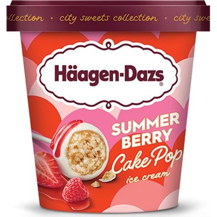 Häagen Dazs Summer Berry Cake Pop Ice Cream - 14.0 Oz - Newport Wine & Spirits