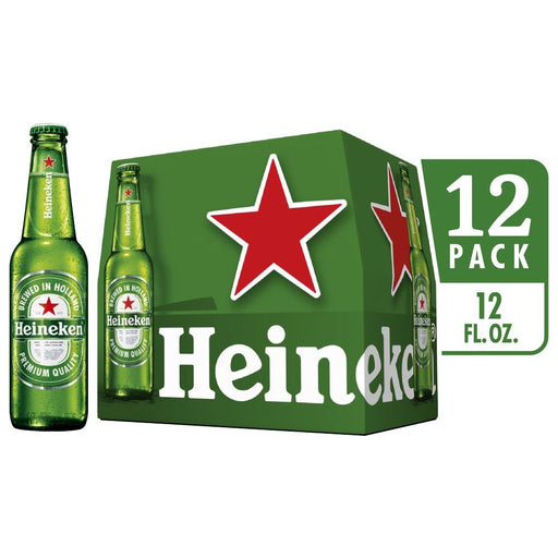 Heineken Lager 12 Pack 12oz Bottles - Newport Wine & Spirits