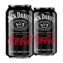 Jack Daniels cocktail JACK&COKE 355ML 4PK - Newport Wine & Spirits