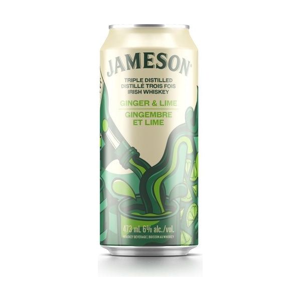 Jameson Ginger & Lime 4x355ml Cans - Newport Wine & Spirits