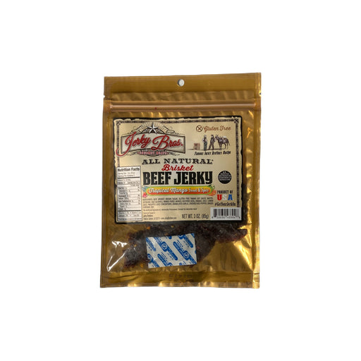 Jerky Bros All Natural Brisket Beef Jerky Tropical Mango - Newport Wine & Spirits