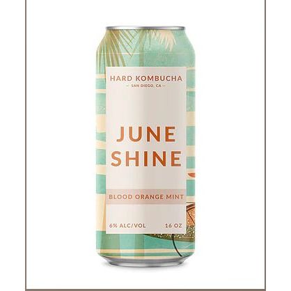 June Shine Blood Orange Mint 16oz. Can - Newport Wine & Spirits