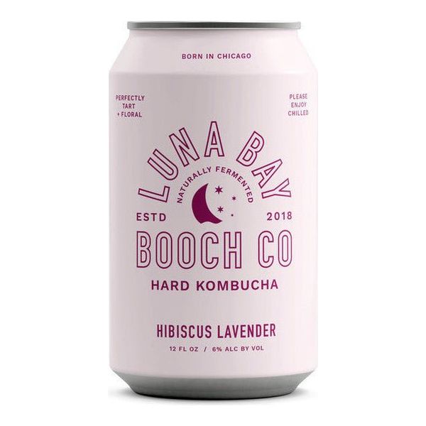 Luna Bay Hibiscus Lavender Hard Kombucha - Newport Wine & Spirits