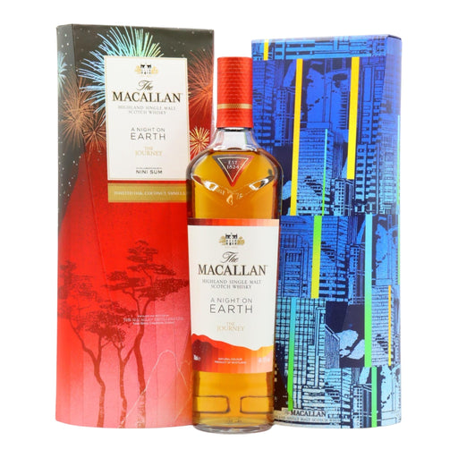 Macallan Whiskey A Night on Earth The Journey 750ml - Newport Wine & Spirits