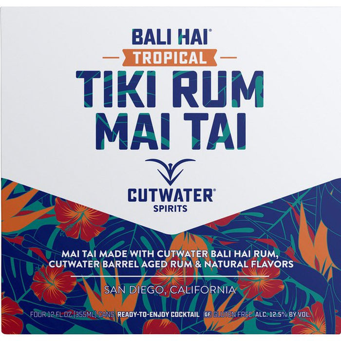 Cutwater Tiki Rum Mai Tai 4pk