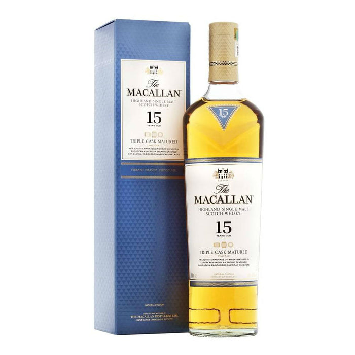 The Macallan 15 Year Triple Cask Matured Single Malt Scotch Whisky 750ml