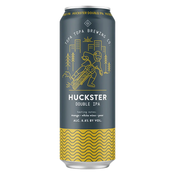 Topa Topa Brewery Huckster DIPA SGL Can