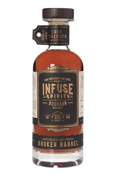 Broken Barrel Cask Strength Bourbon Whiskey - 750ml