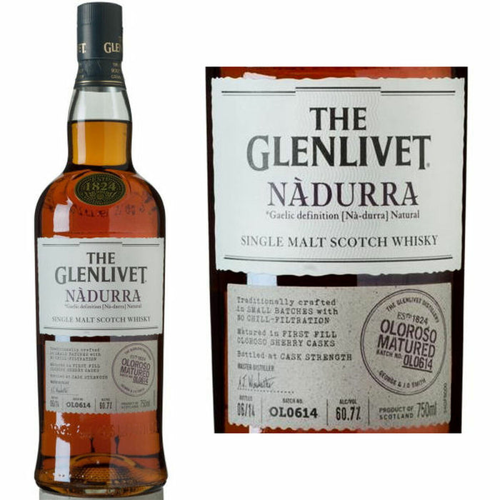 The Glenlivet Scotch Single Malt Nadurra Oloroso Matured 750ml