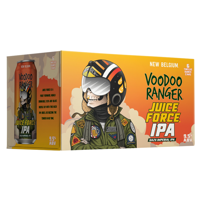 New Belgium voodoo juice force 6pack Cans