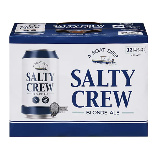 Coronado Brewing, Blonde Ale Salty Crew, 12pk