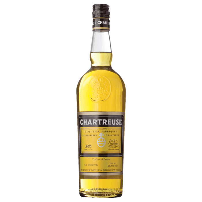 Chartreuse Yellow Fabriquée Liqueur -375ml