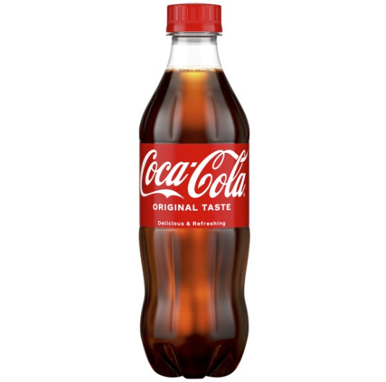 Coca Cola 16.9 Oz. Plastic Bottle