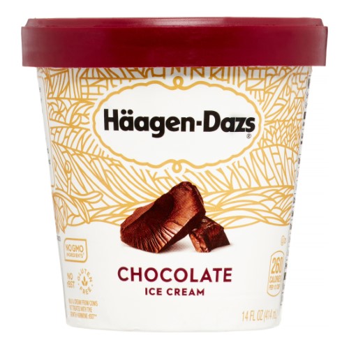 Häagen-Dazs Chocolate - 14.0 Oz