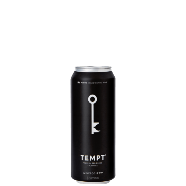 Wine Society Tempt Red Wine 250ml can