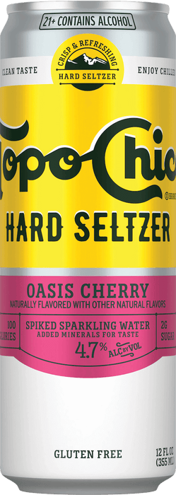 Topo Chico Oasis Cherry Hard Seltzer 24oz