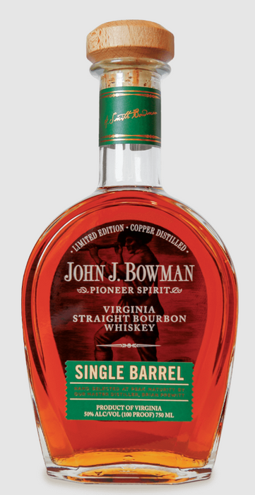 John J. Bowman Single Barrel Bourbon Whisky 750ml