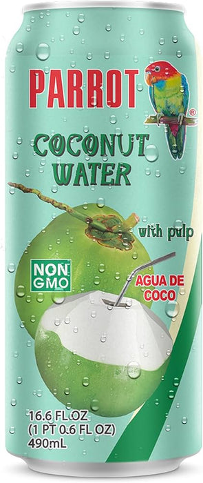 Coconut Water Parrot 16.9 Oz. Can