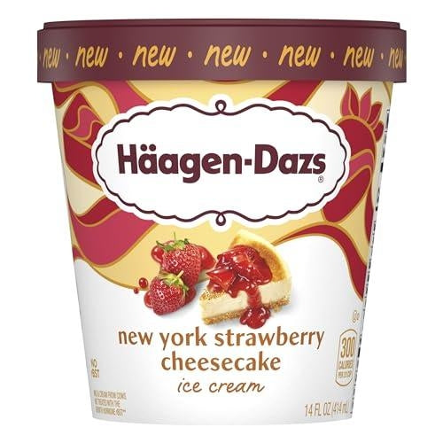 Haagen Dazs Strawberry Cheesecake