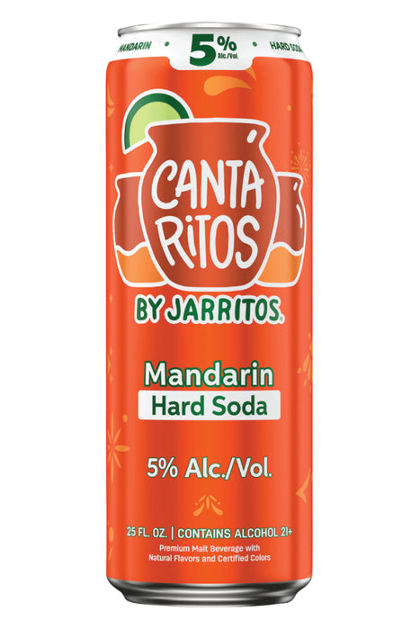 Cantaritos By Jarritos Mandarin Hard Soda  24oz