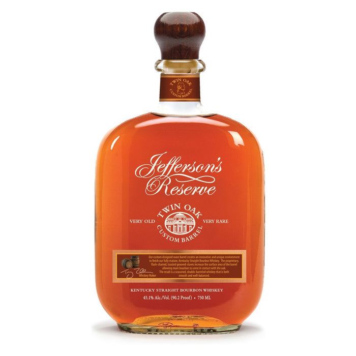 Jefferson's Reserve Twin Oak Bourbon Whiskey - 750ml