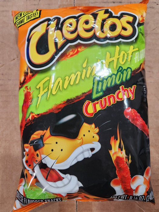 Cheetos Flamin Hot Limon 8 1/2 OZ.